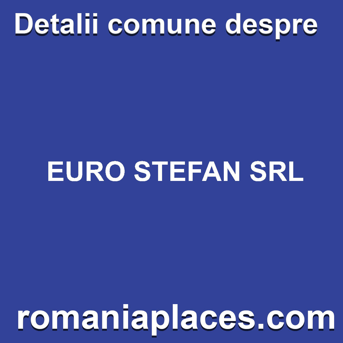 EURO STEFAN SRL