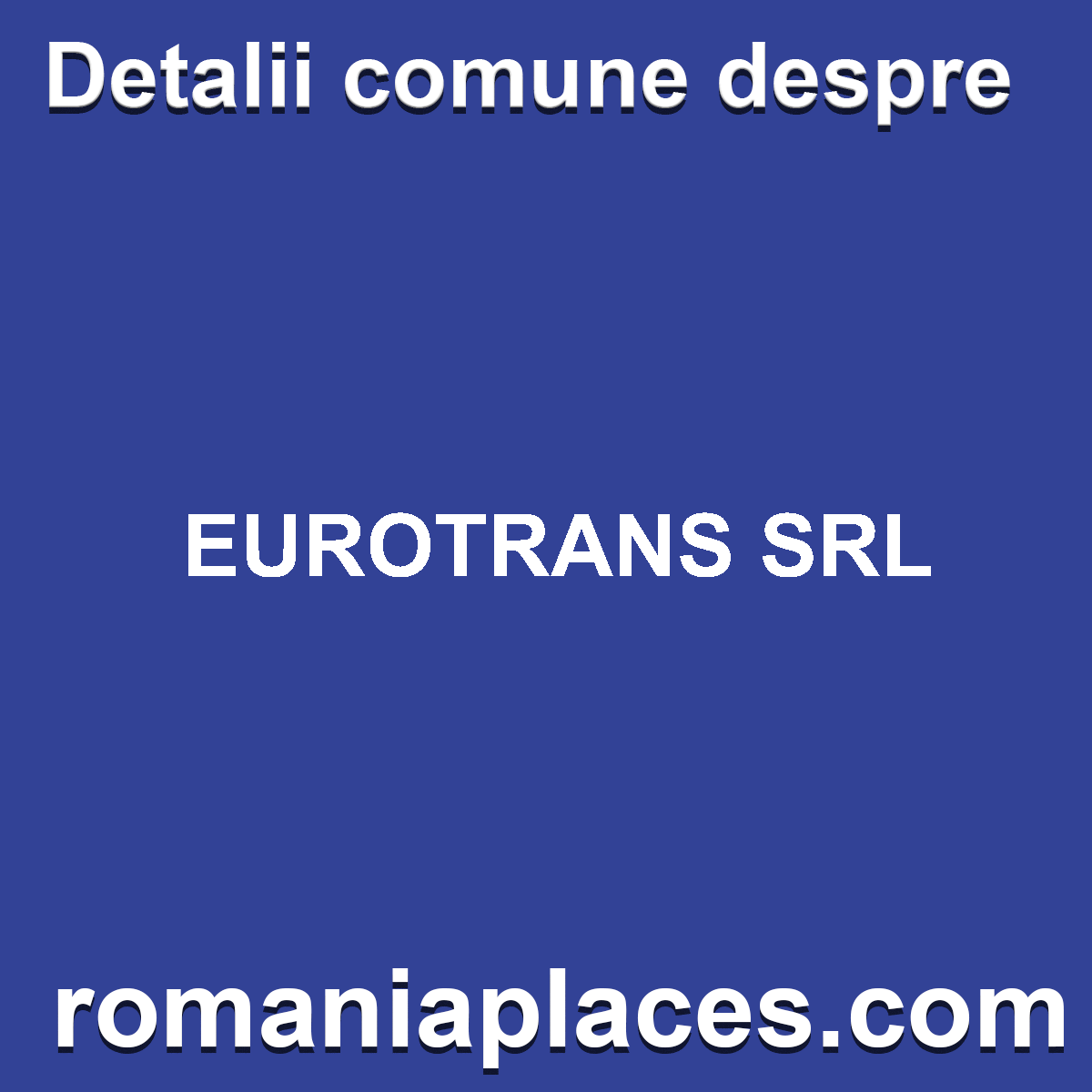 EUROTRANS SRL