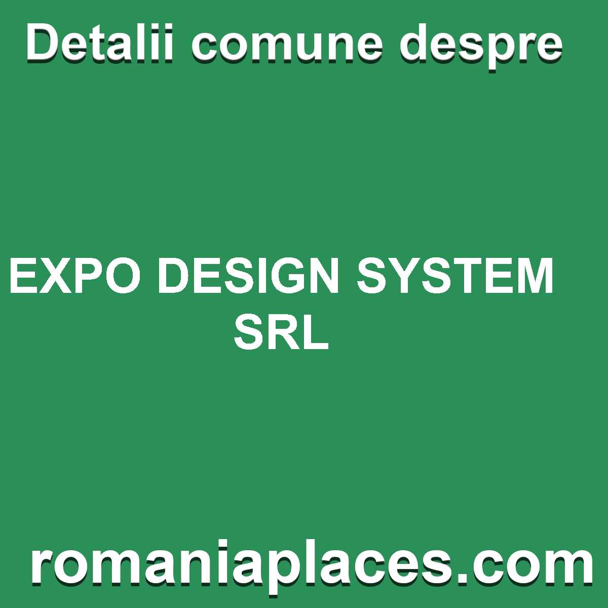 EXPO DESIGN SYSTEM SRL