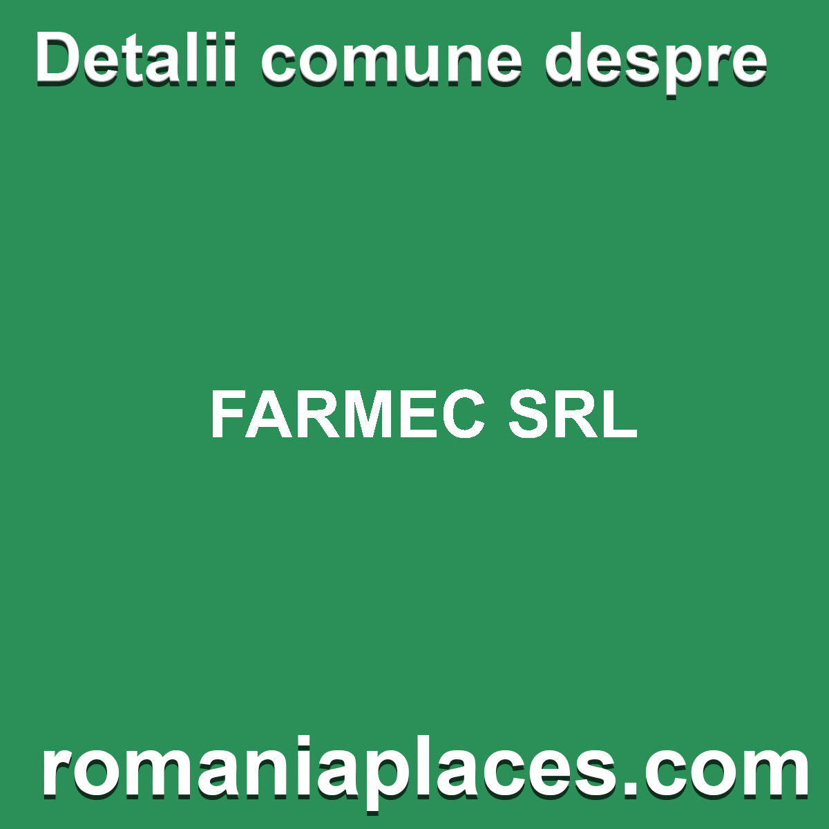 FARMEC SRL