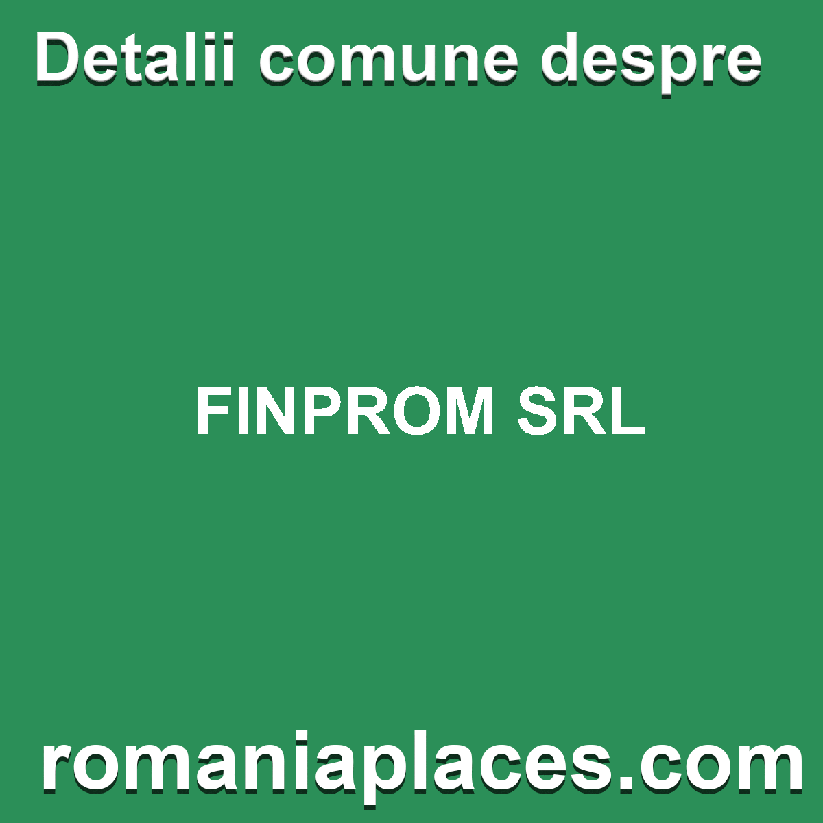 FINPROM SRL