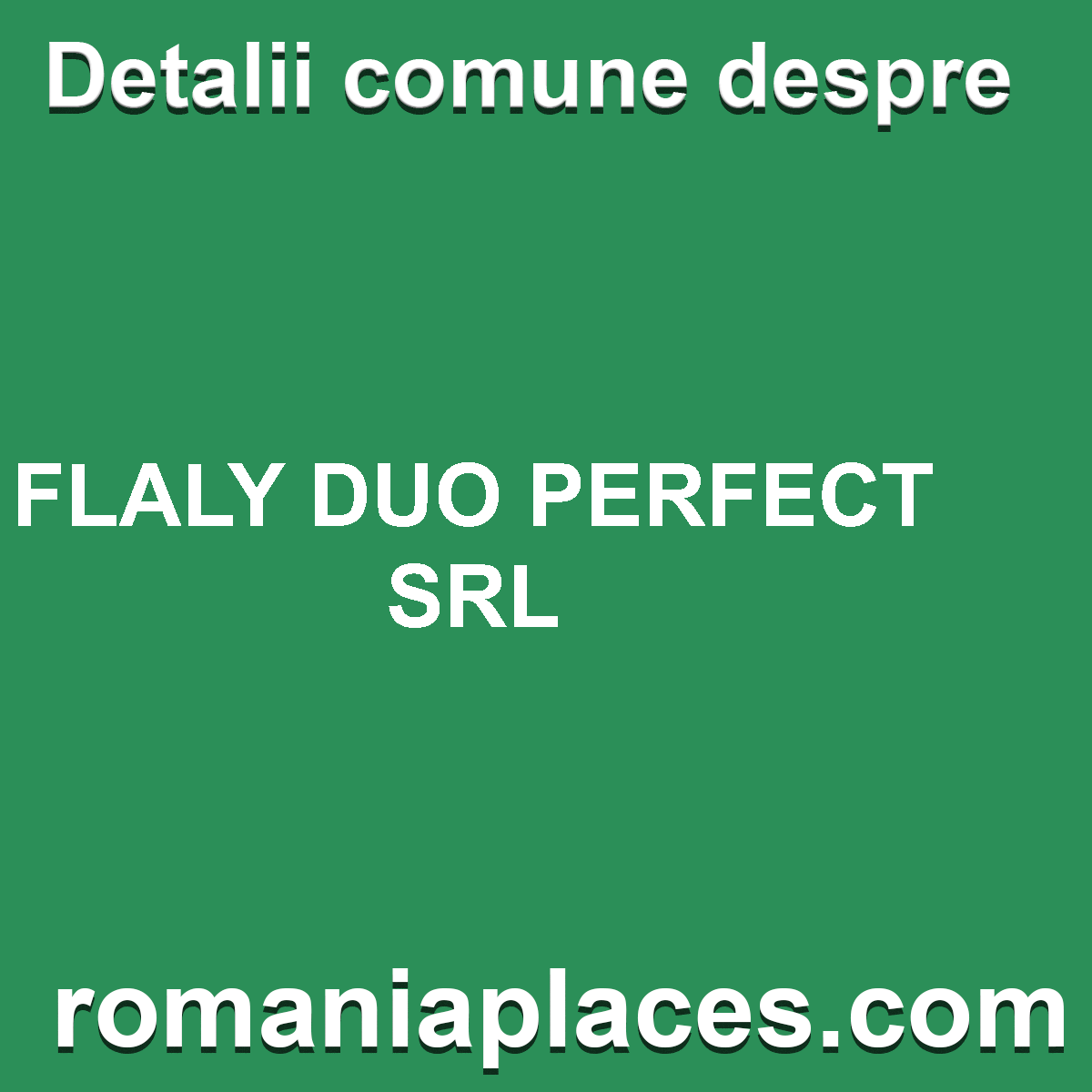 FLALY DUO PERFECT SRL
