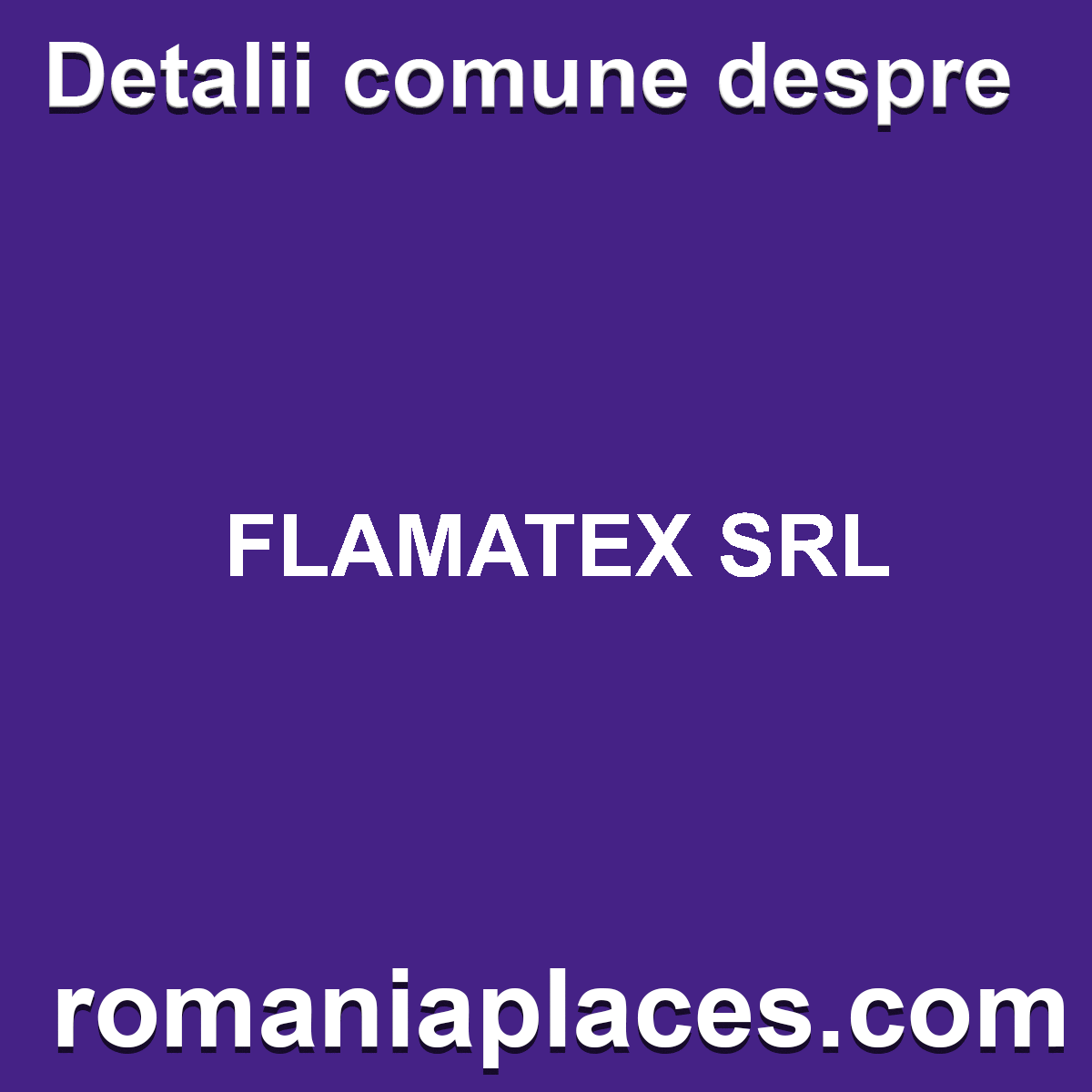 FLAMATEX SRL