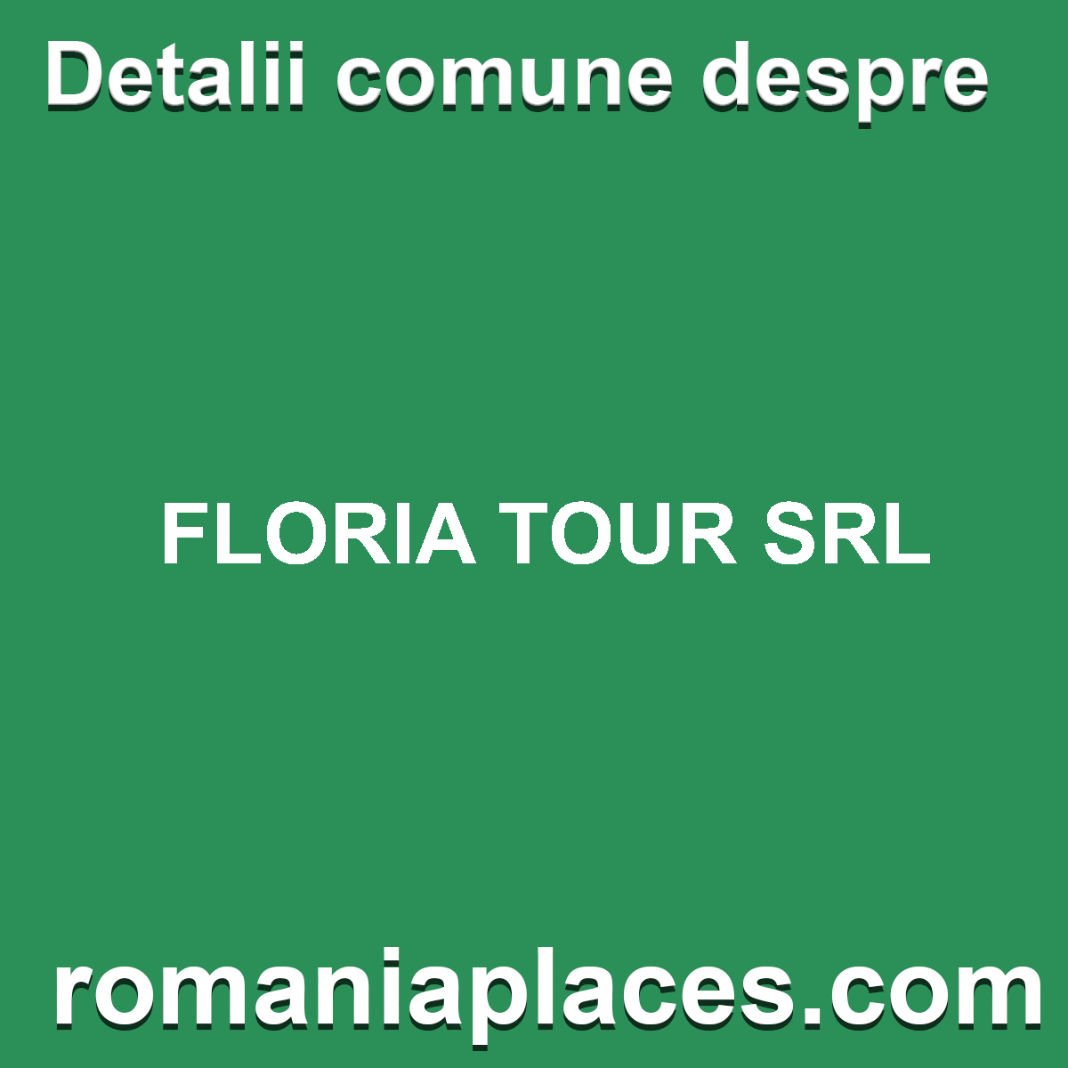 FLORIA TOUR SRL