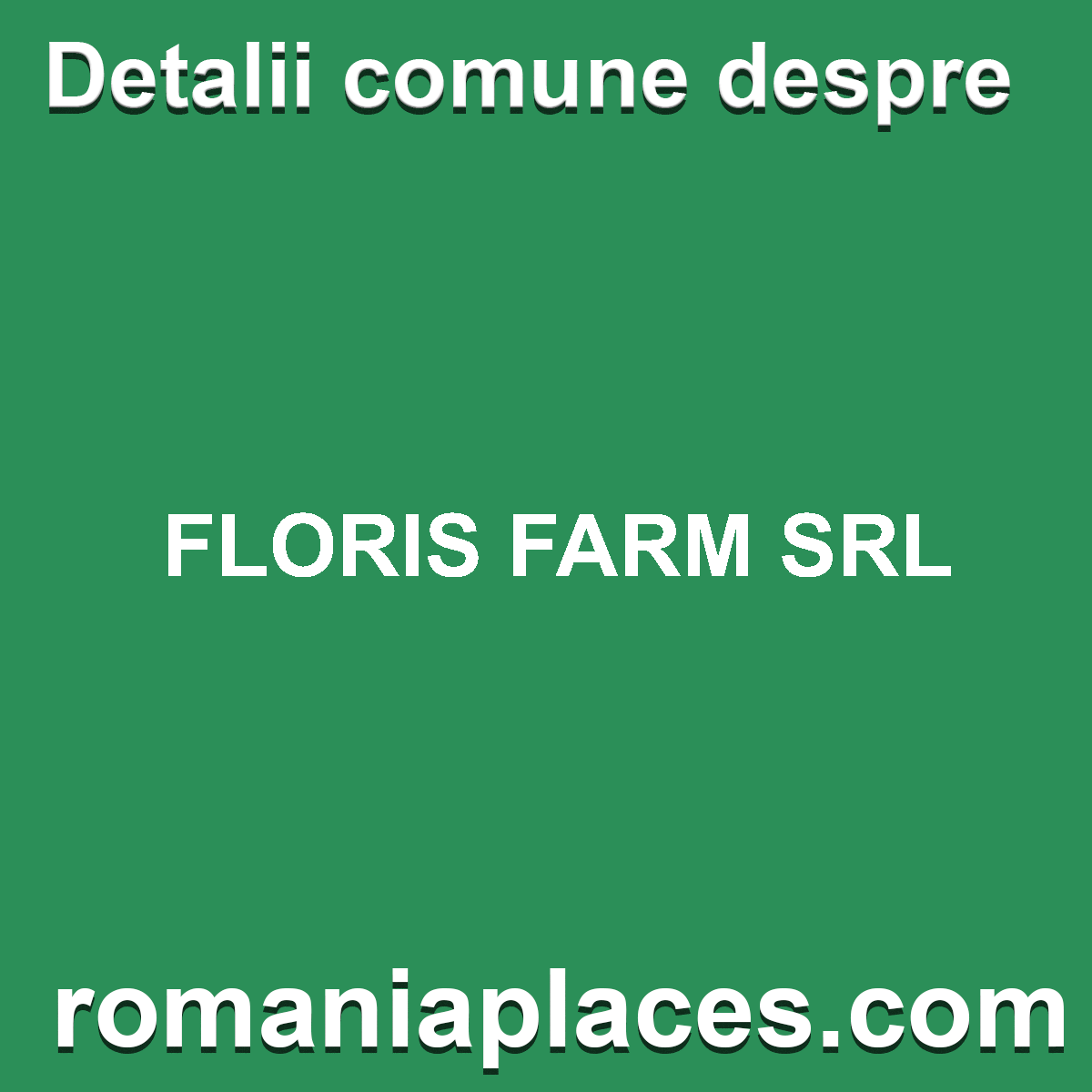 FLORIS FARM SRL