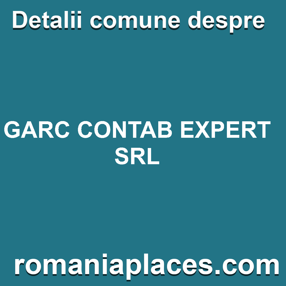 GARC CONTAB EXPERT SRL