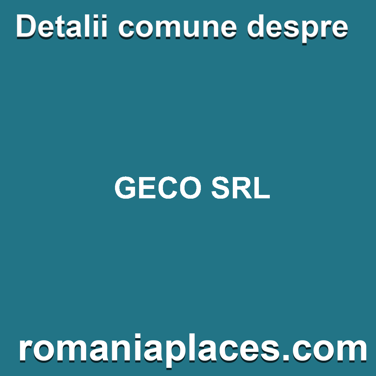 GECO SRL