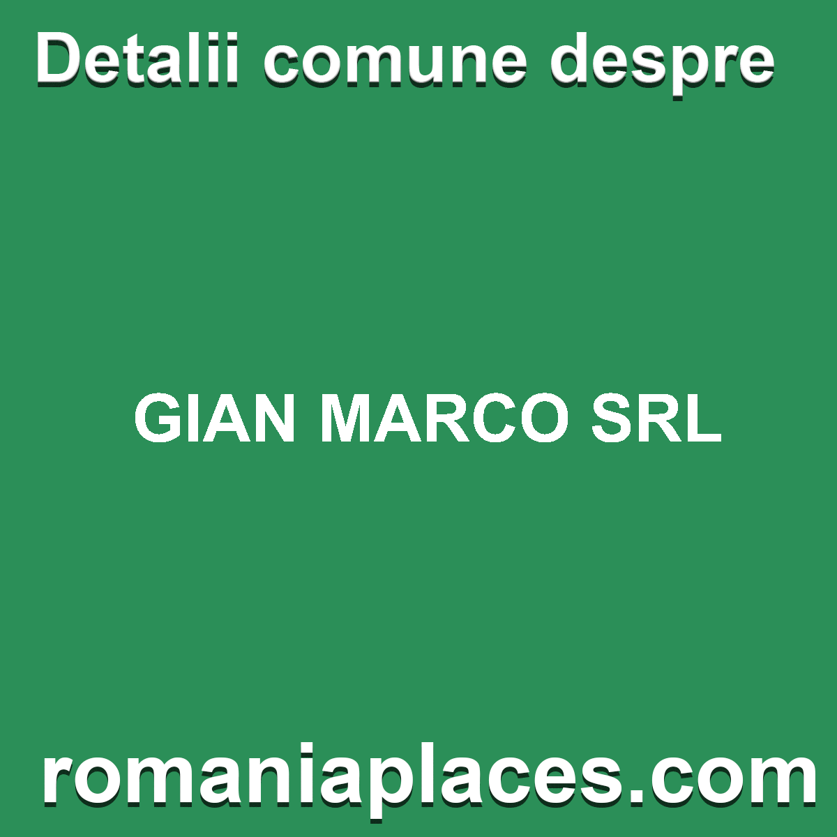 GIAN MARCO SRL