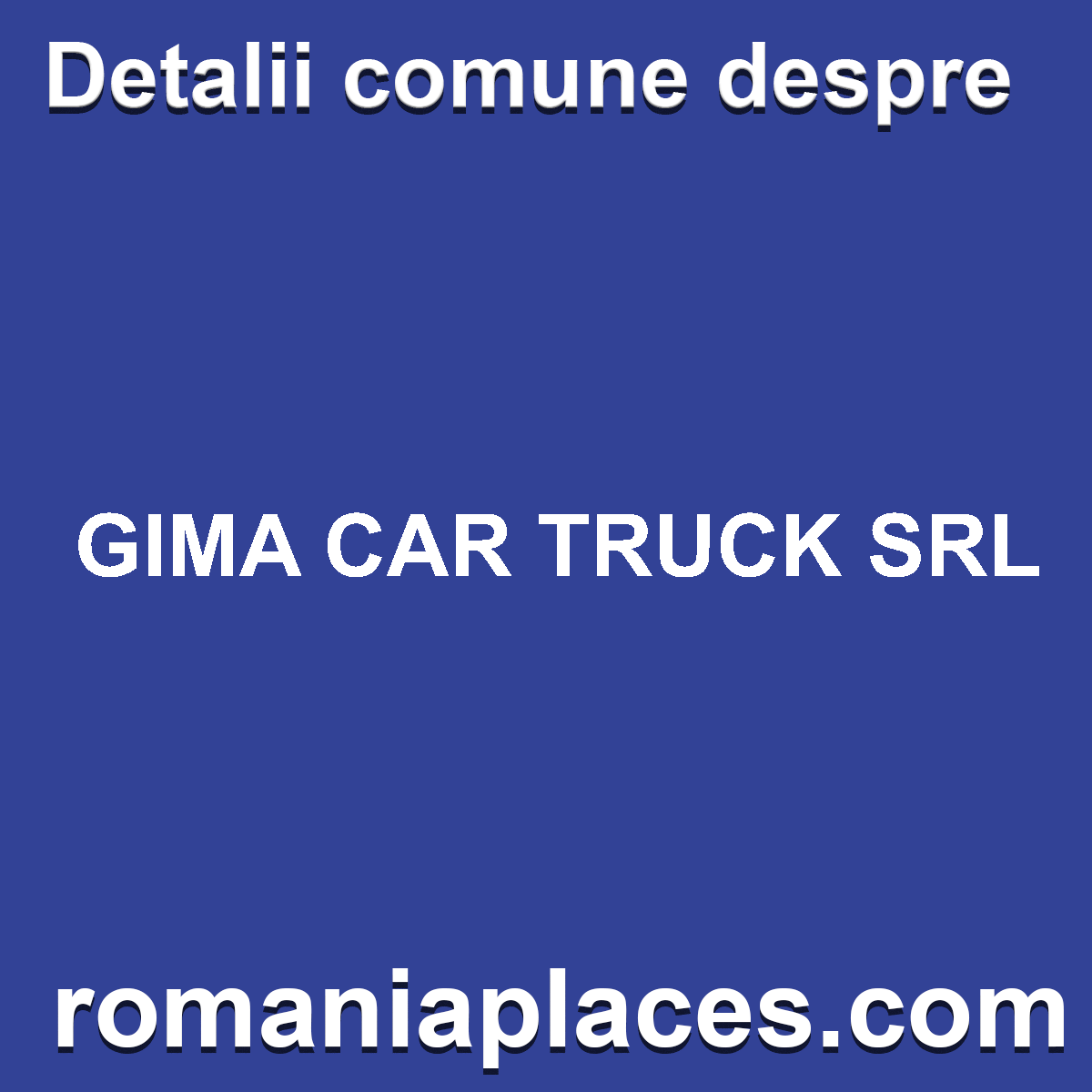 GIMA CAR TRUCK SRL