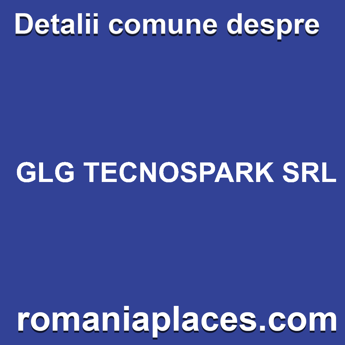 GLG TECNOSPARK SRL