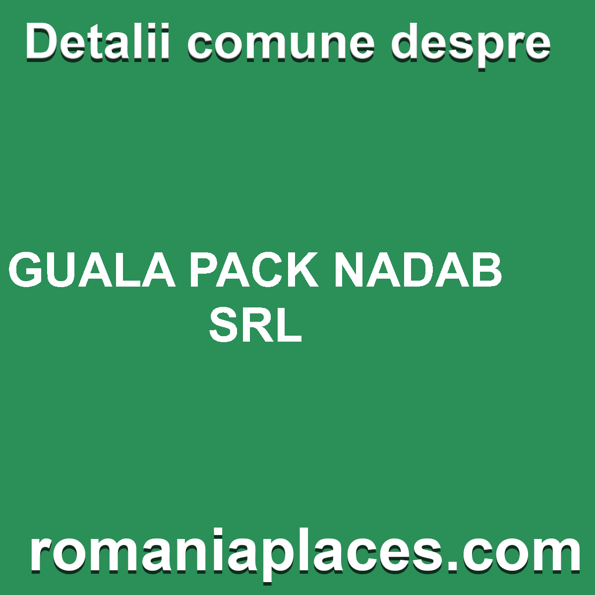 GUALA PACK NADAB SRL