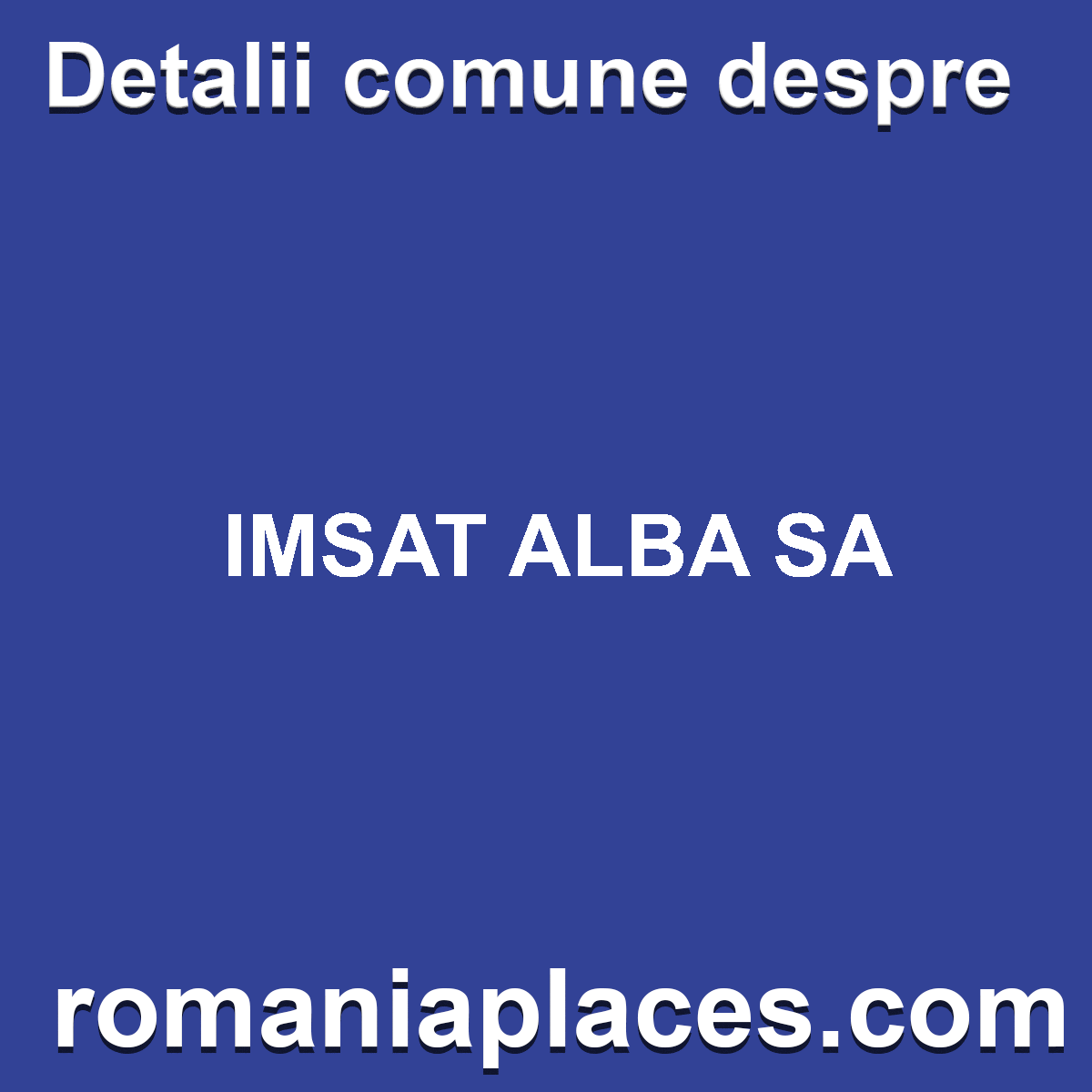 IMSAT ALBA SA