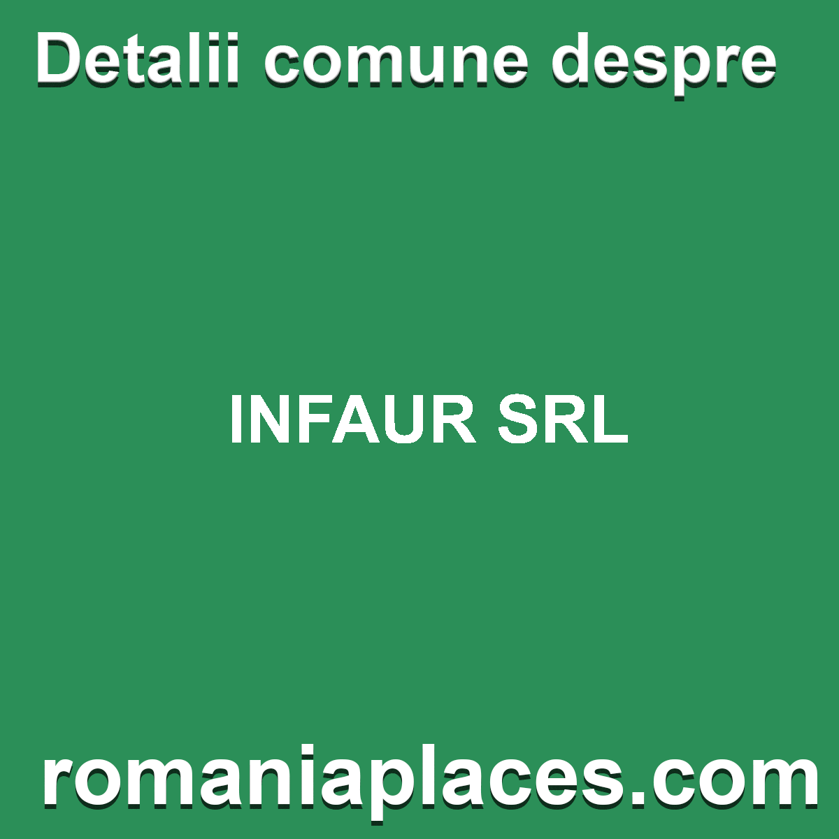 INFAUR SRL