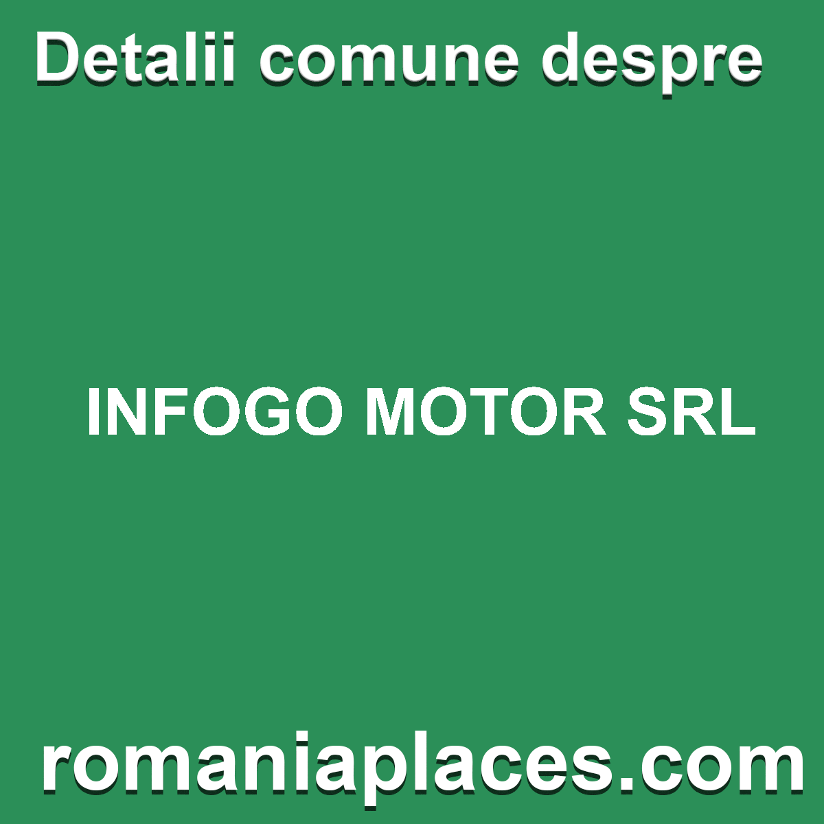 INFOGO MOTOR SRL