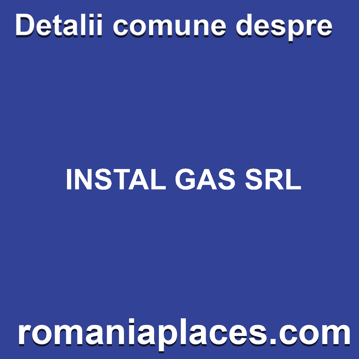 INSTAL GAS SRL