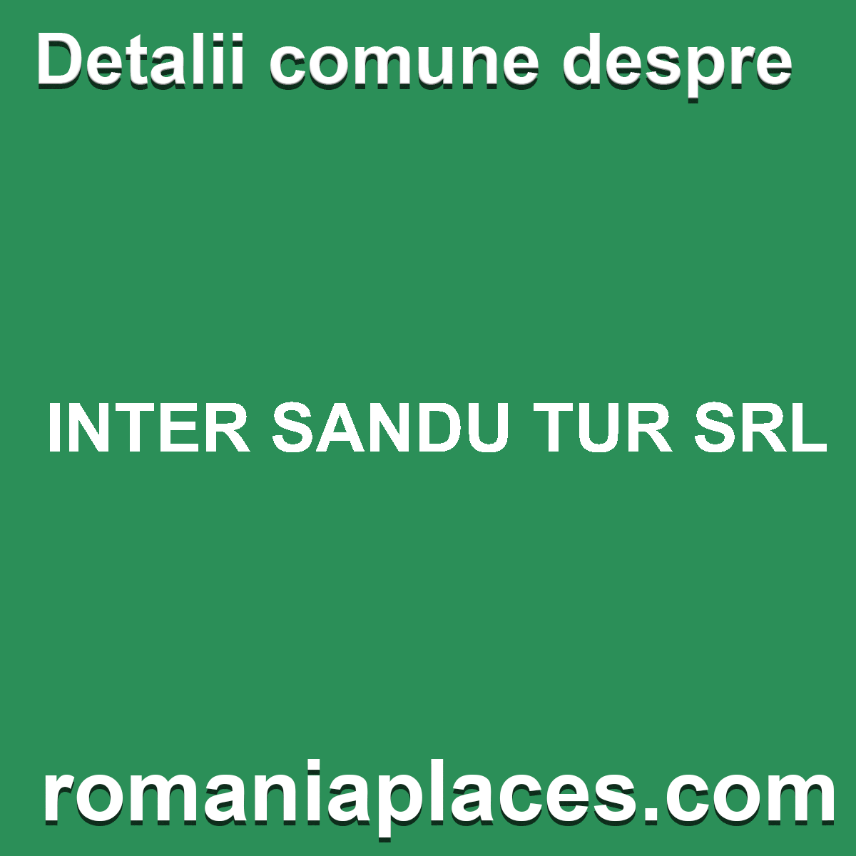 INTER SANDU TUR SRL