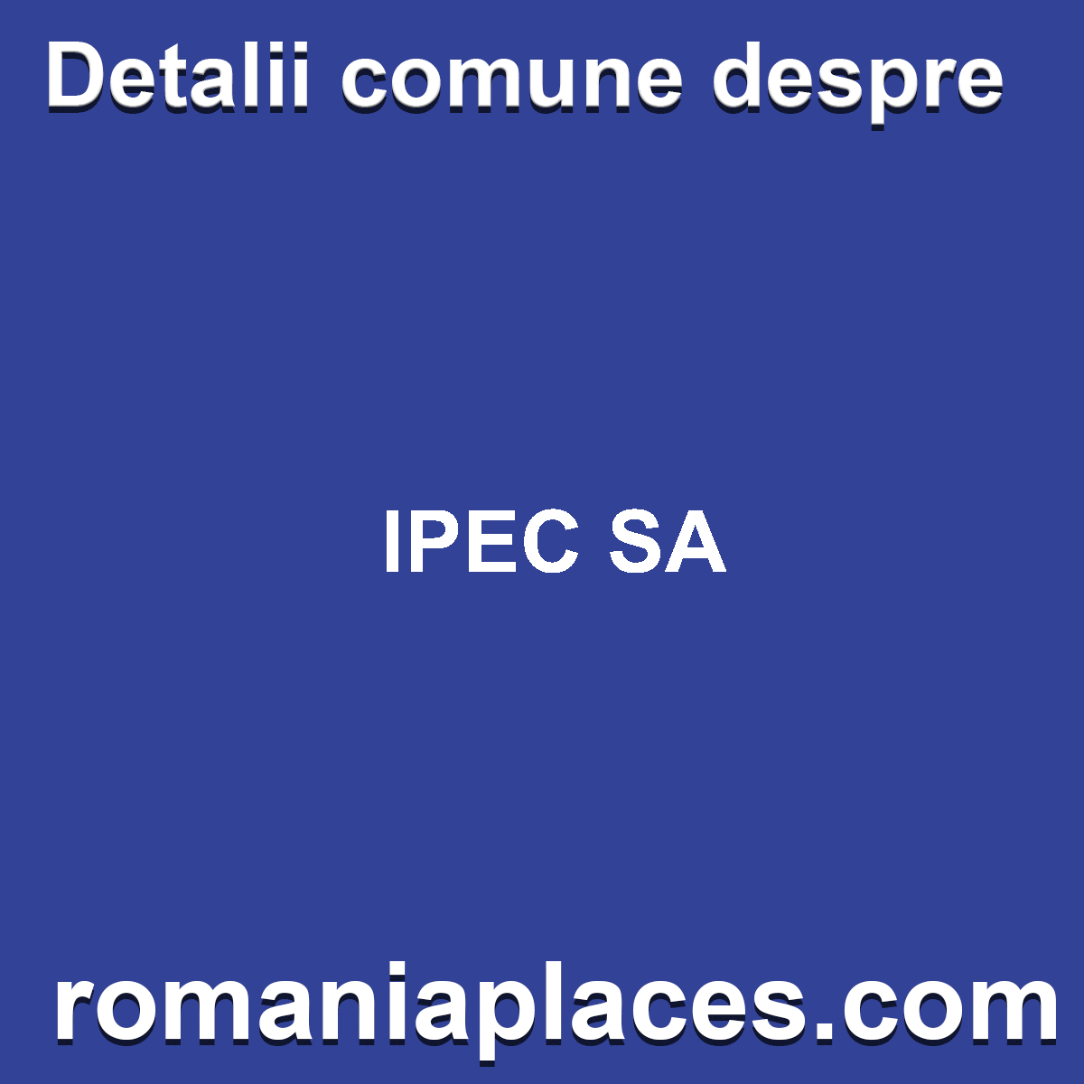 IPEC SA
