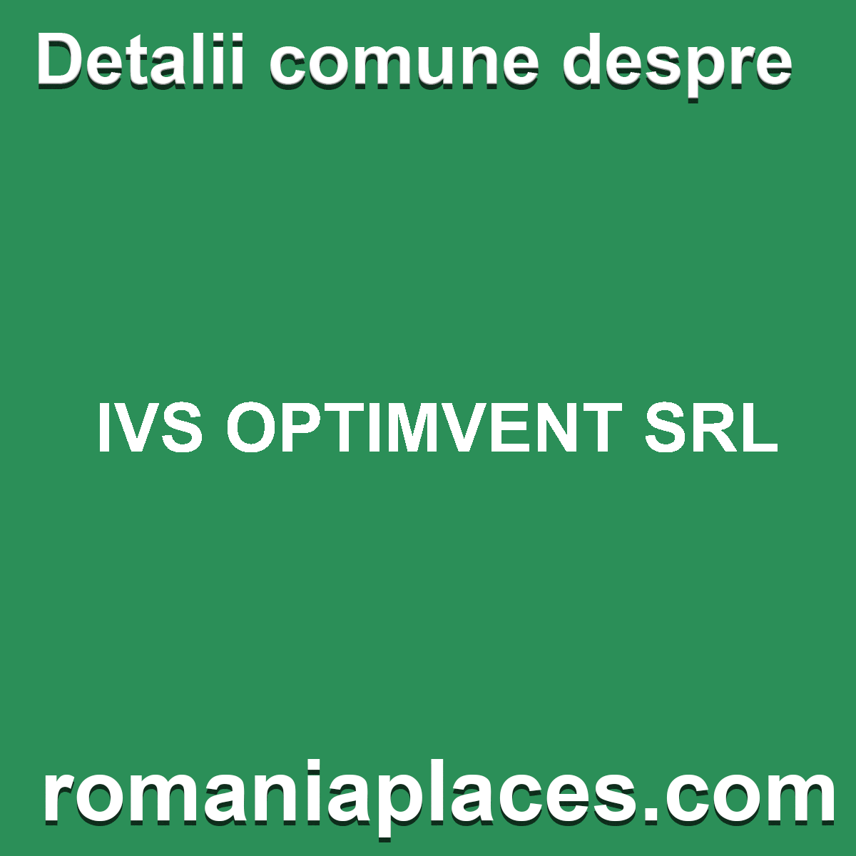 IVS OPTIMVENT SRL