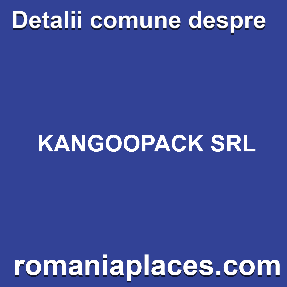 KANGOOPACK SRL