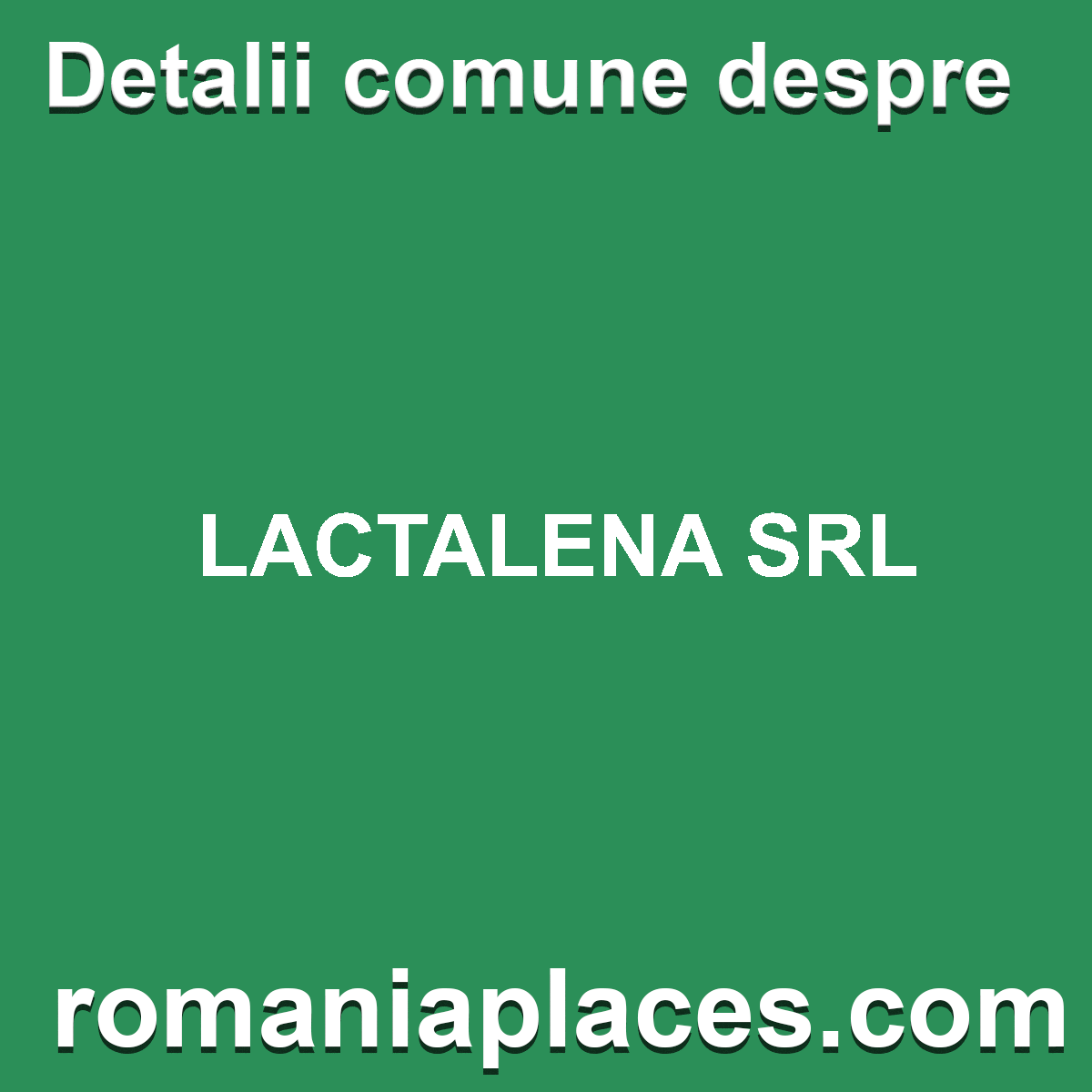 LACTALENA SRL