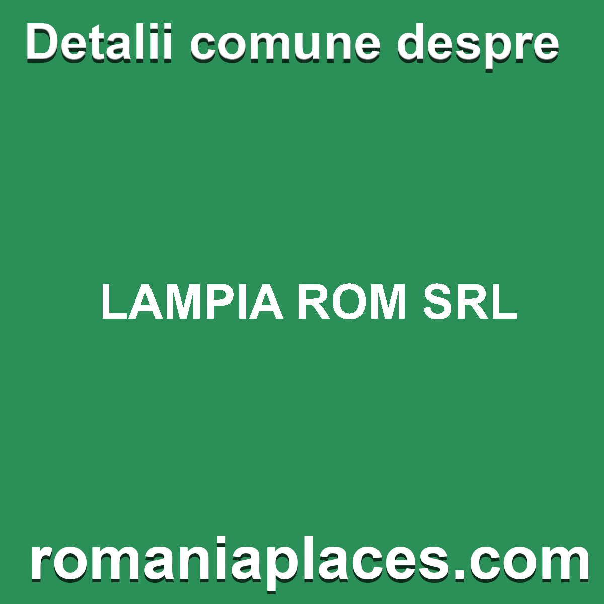 LAMPIA ROM SRL