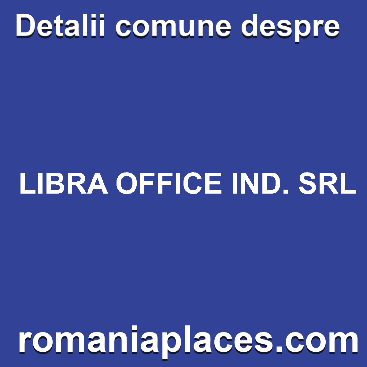 LIBRA OFFICE IND. SRL