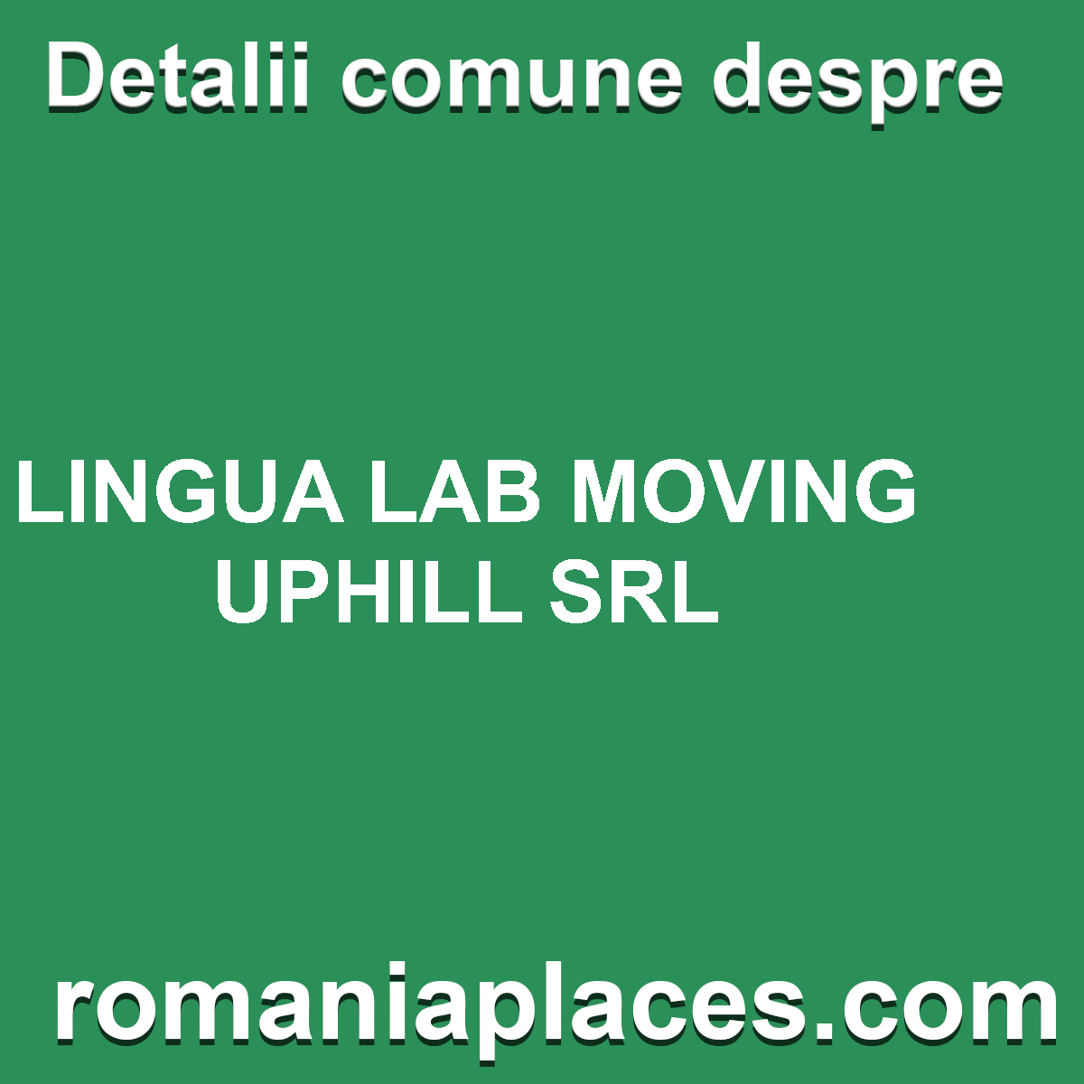 LINGUA LAB MOVING UPHILL SRL