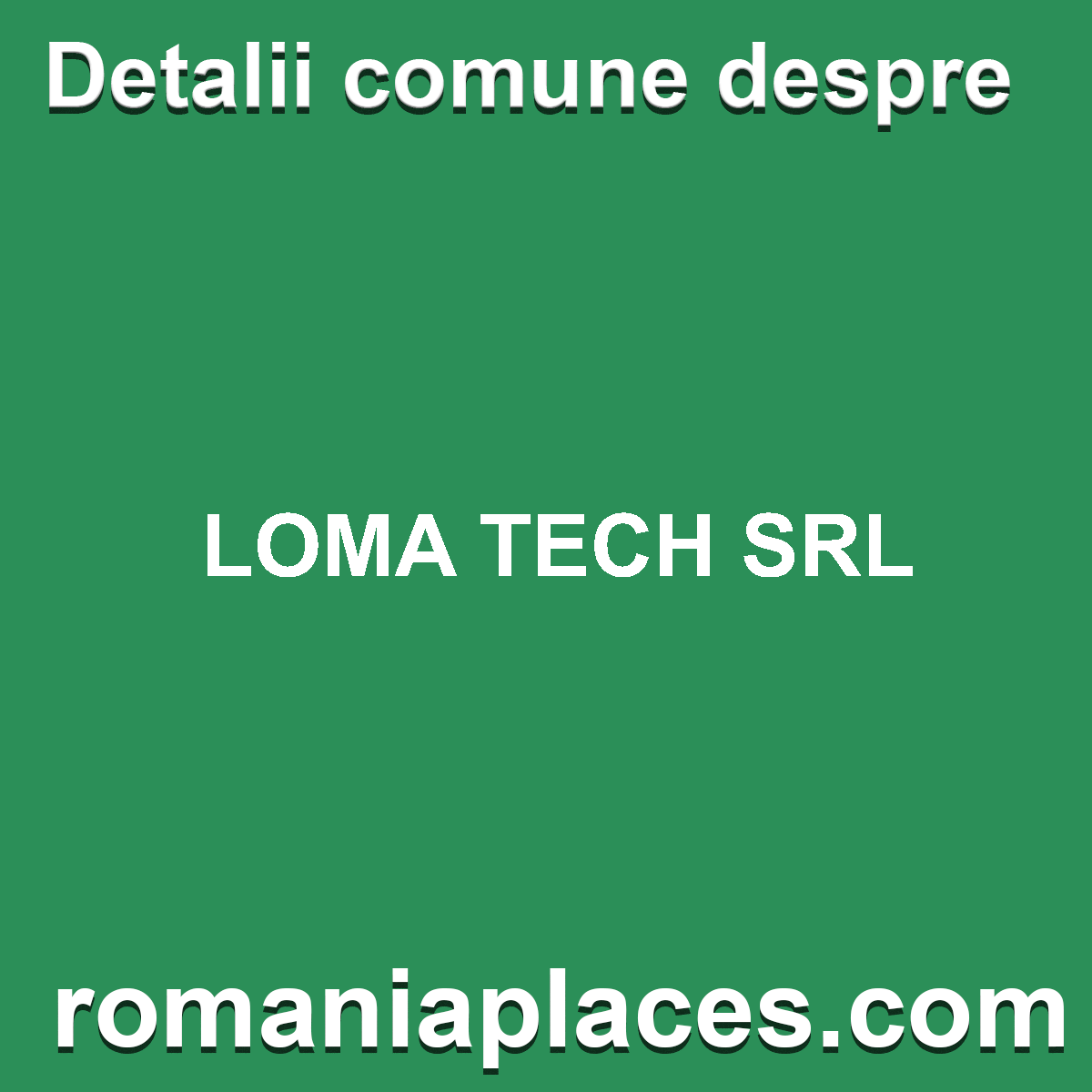 LOMA TECH SRL