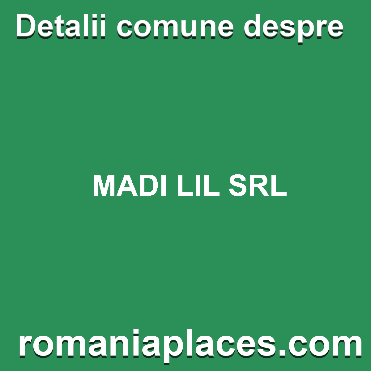 MADI LIL SRL