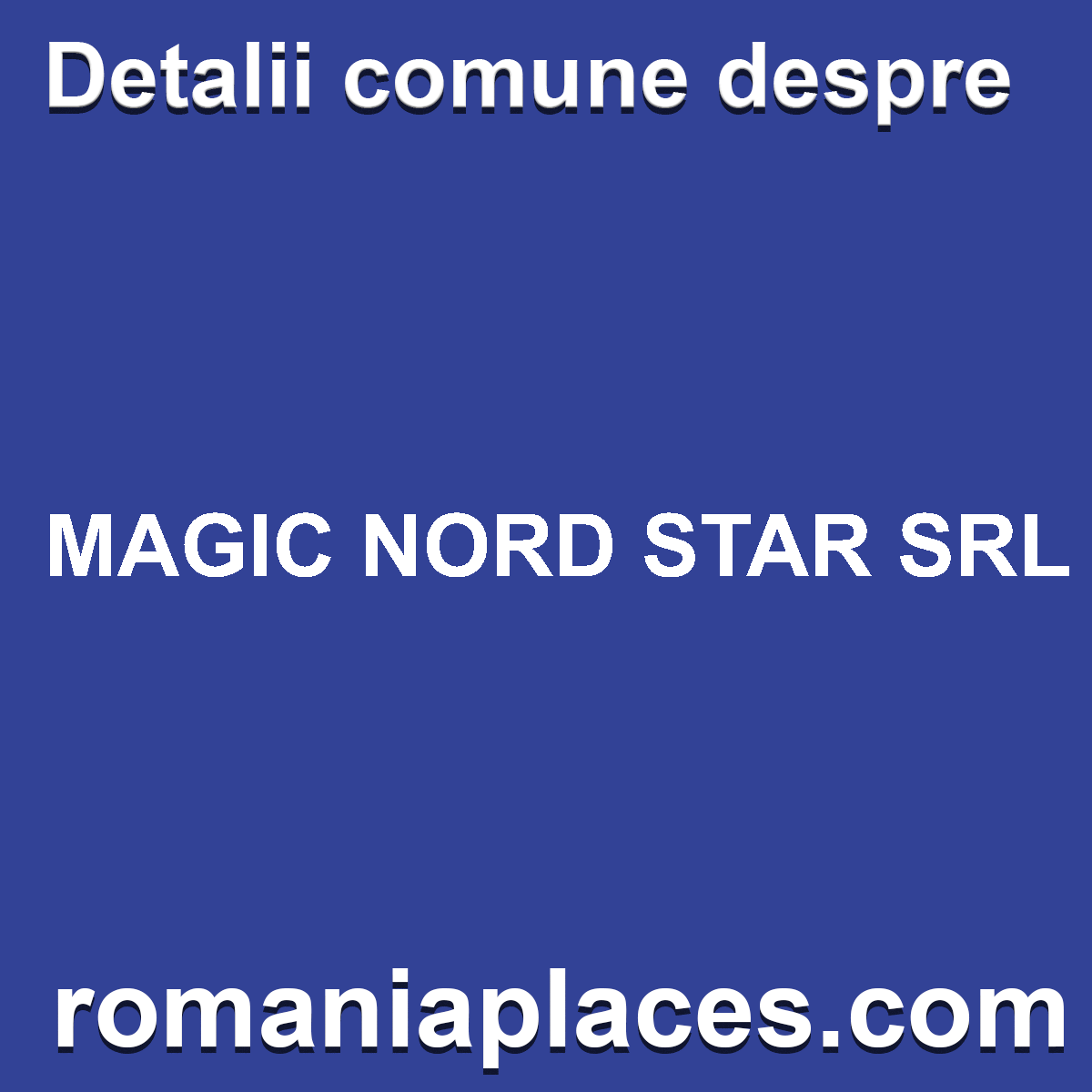 MAGIC NORD STAR SRL