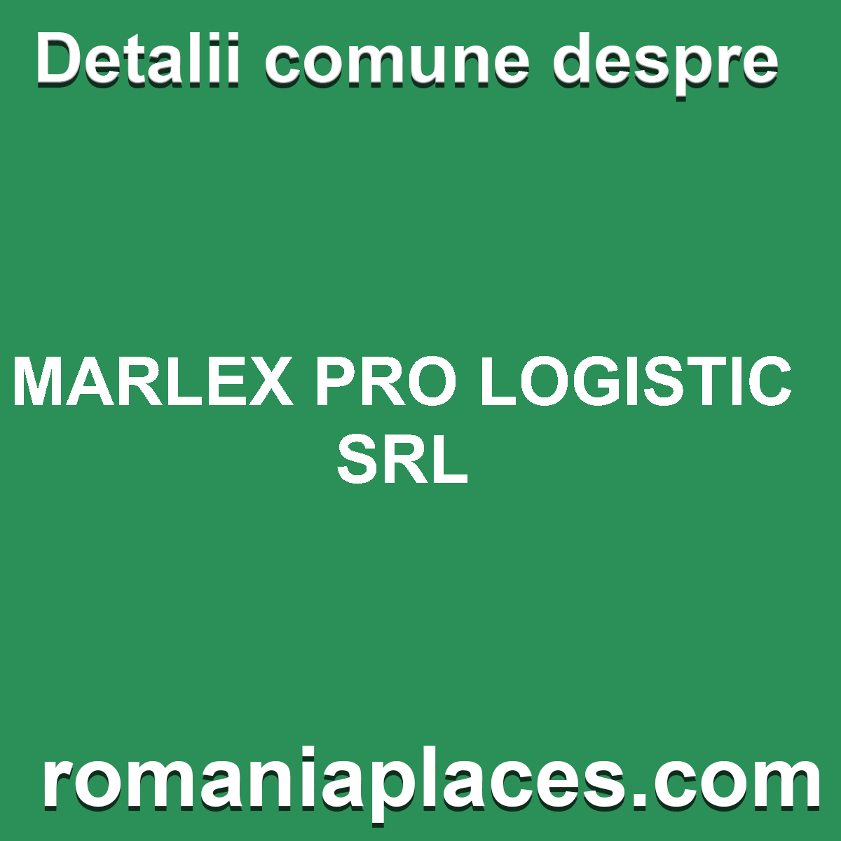 MARLEX PRO LOGISTIC SRL