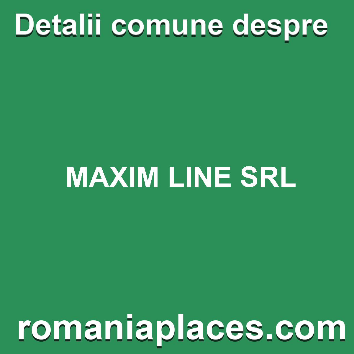 MAXIM LINE SRL