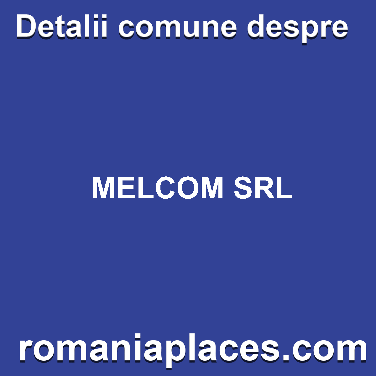 MELCOM SRL