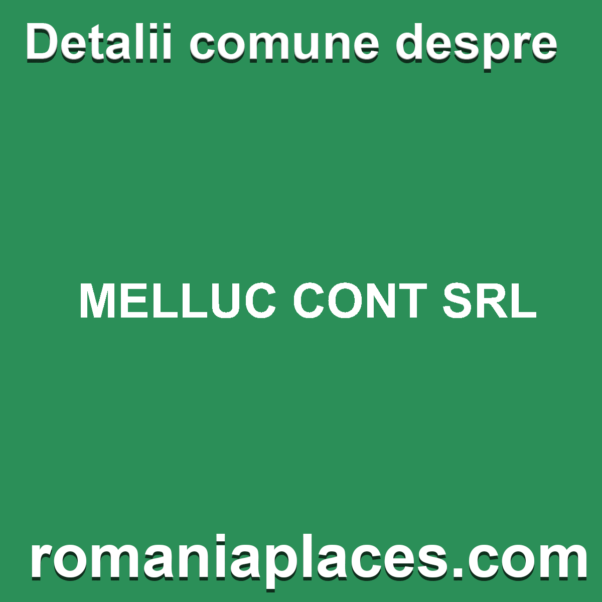 MELLUC CONT SRL