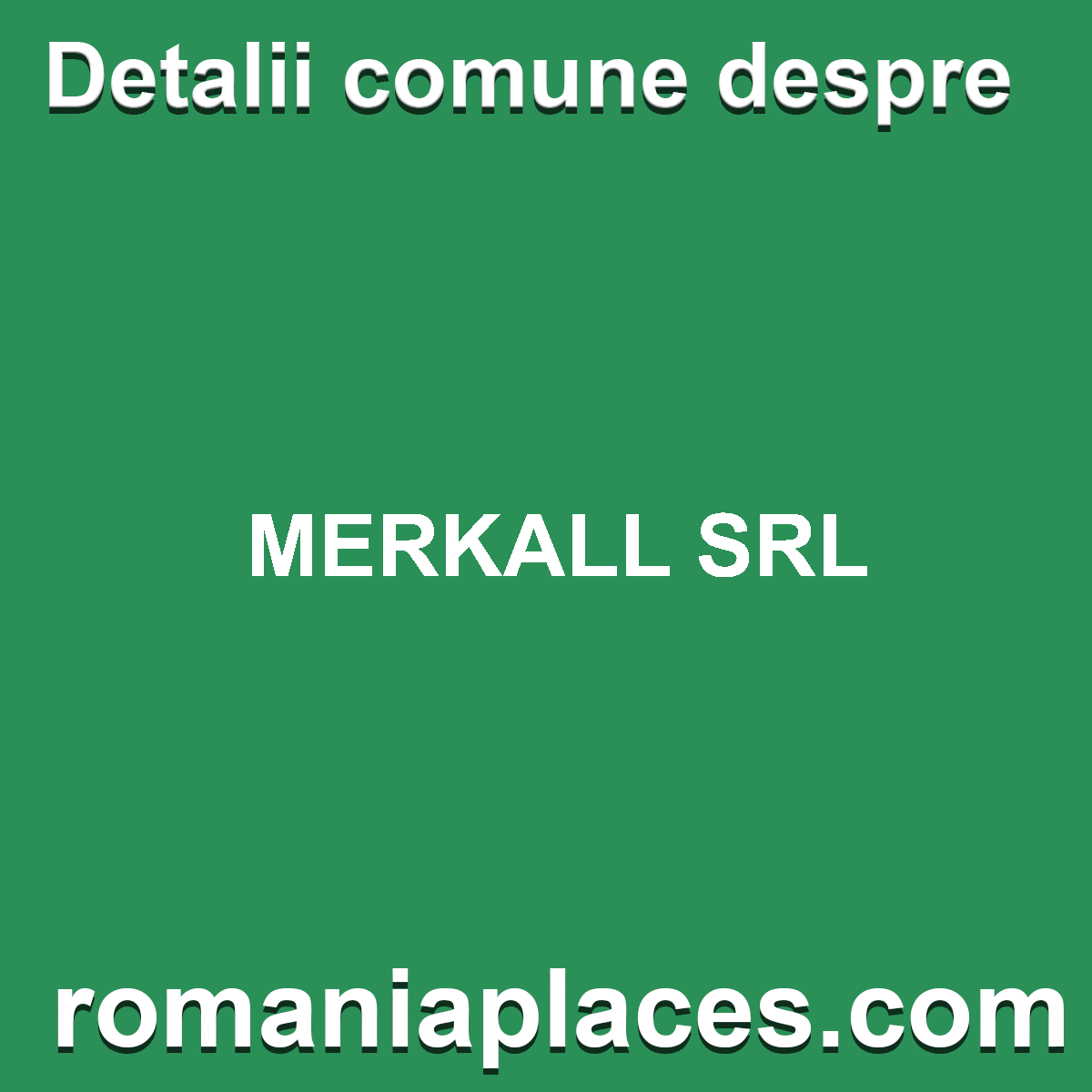 MERKALL SRL