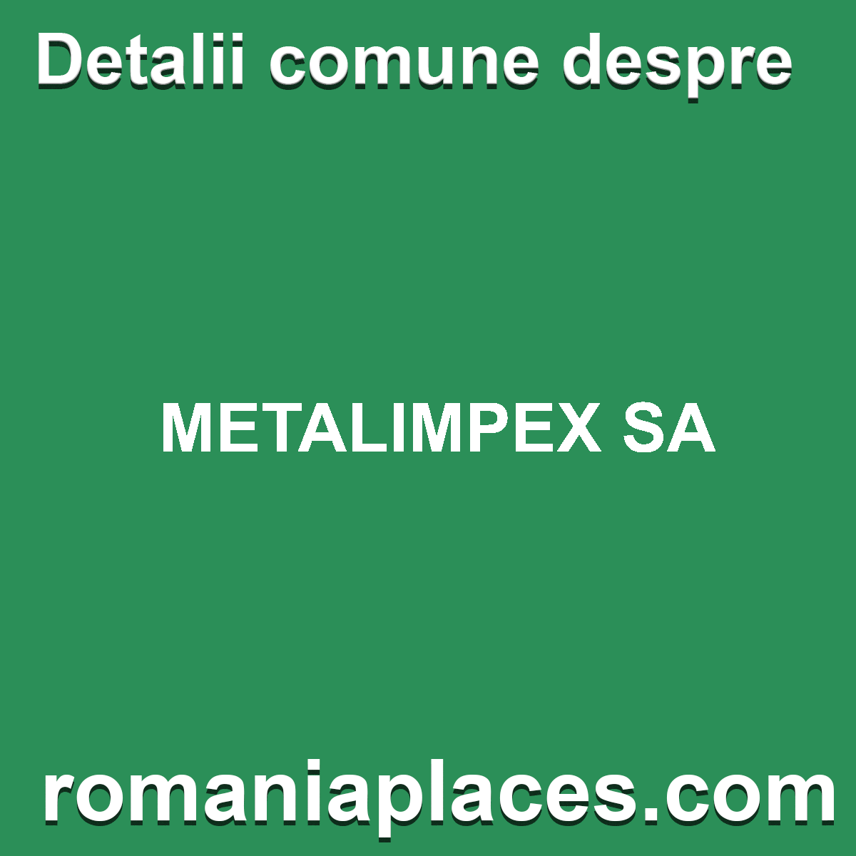 METALIMPEX SA