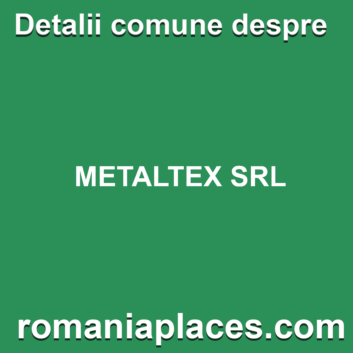 METALTEX SRL