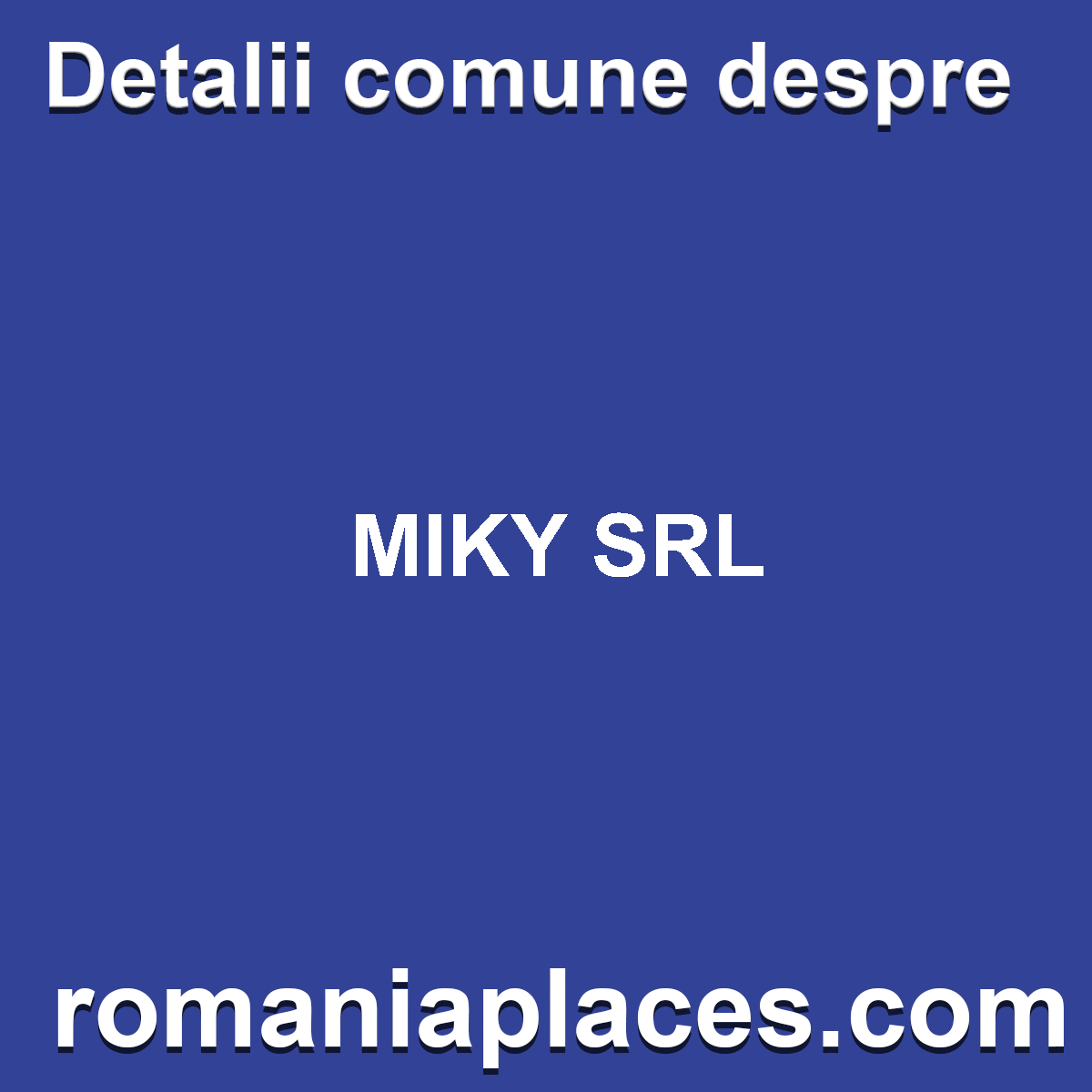 MIKY SRL