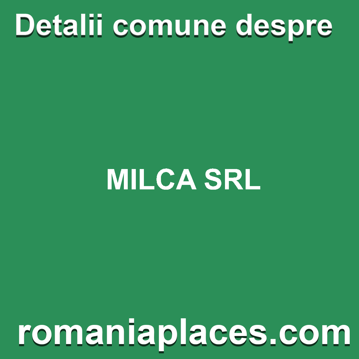 MILCA SRL