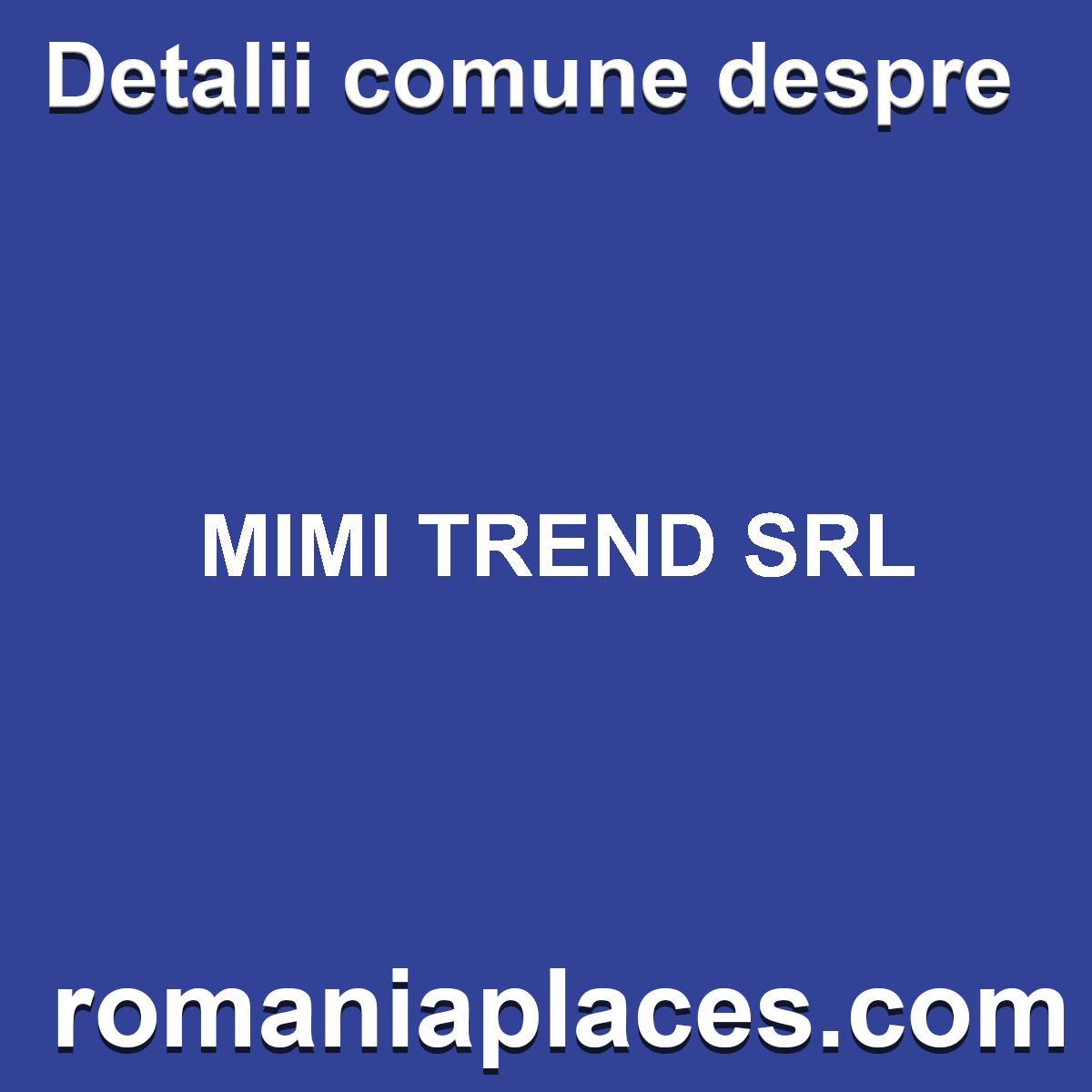 MIMI TREND SRL