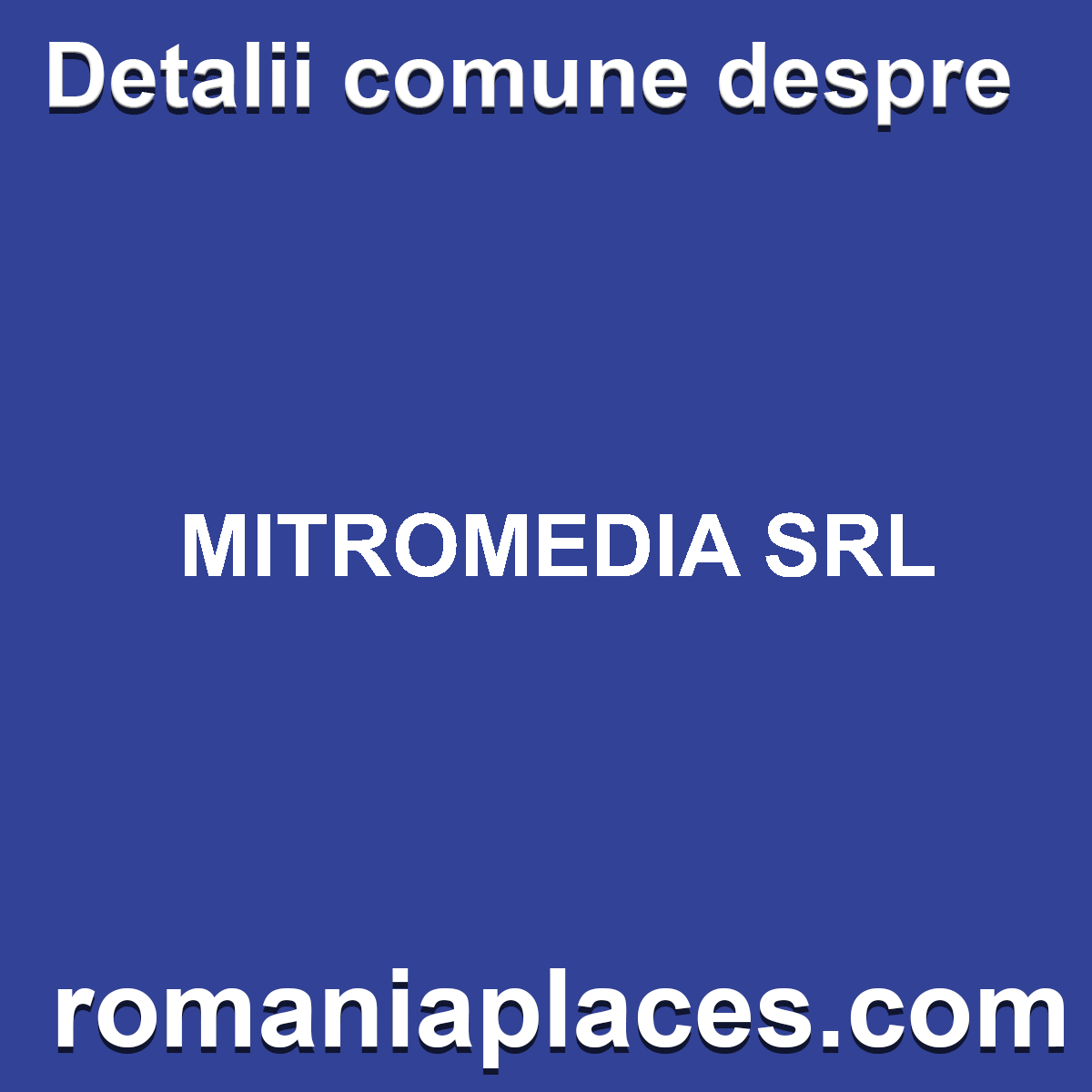 MITROMEDIA SRL