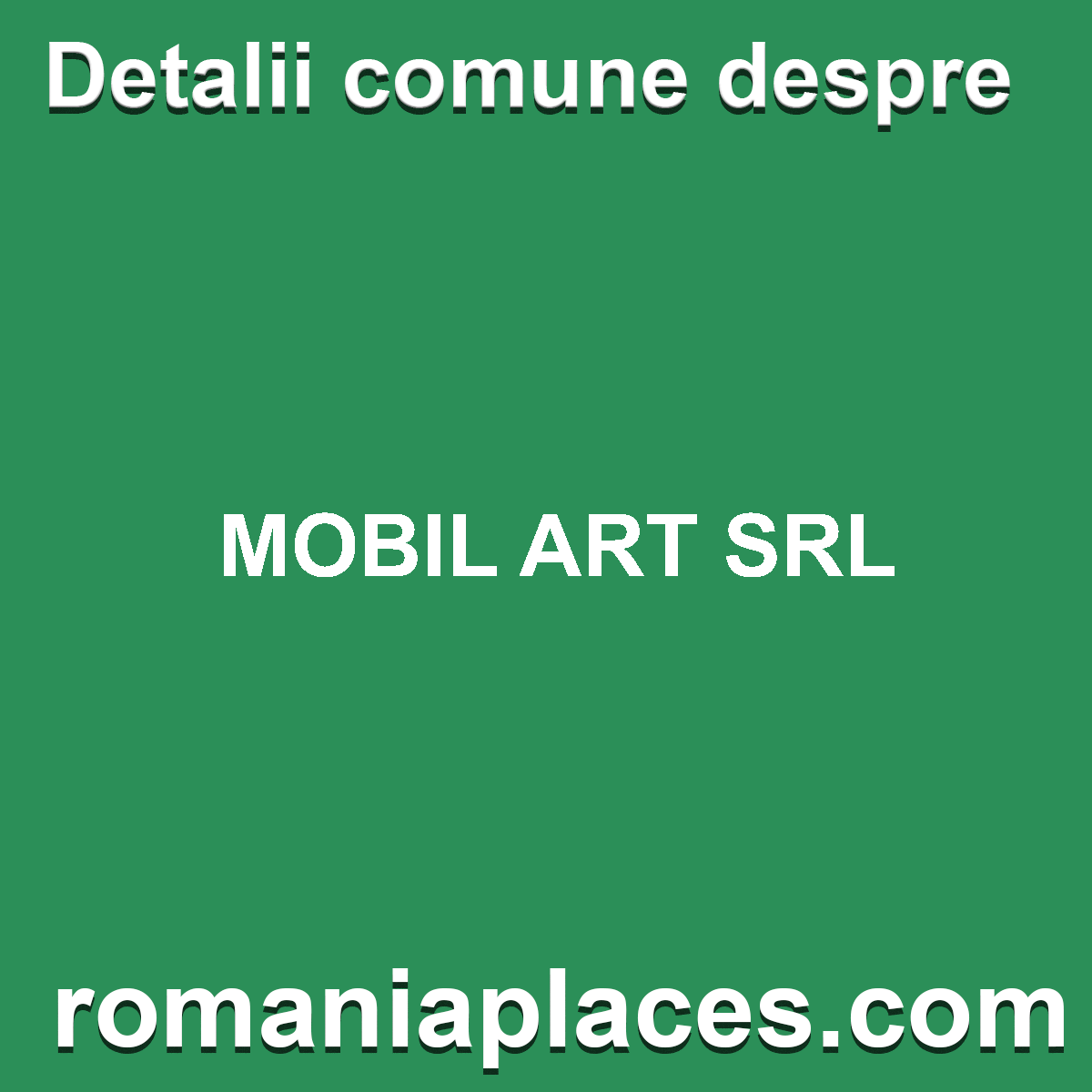 MOBIL ART SRL