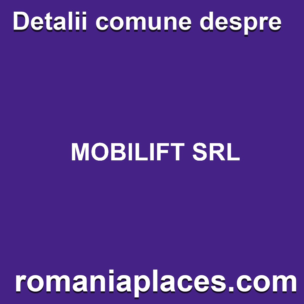 MOBILIFT SRL