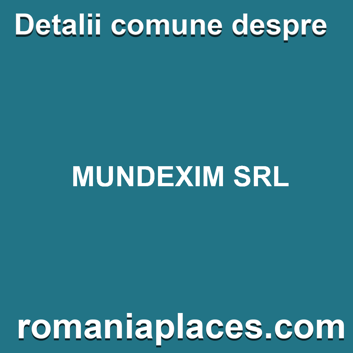 MUNDEXIM SRL