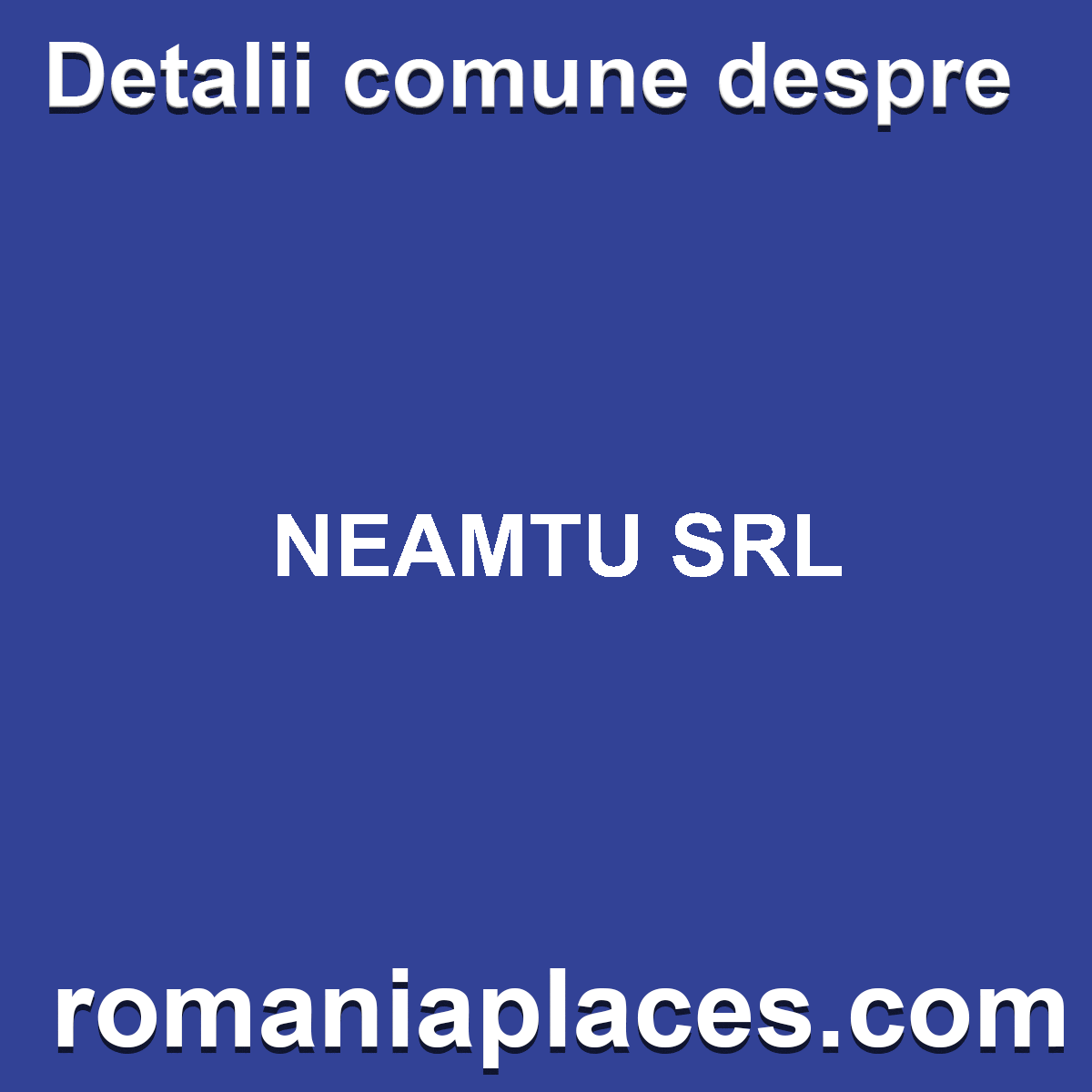 NEAMTU SRL