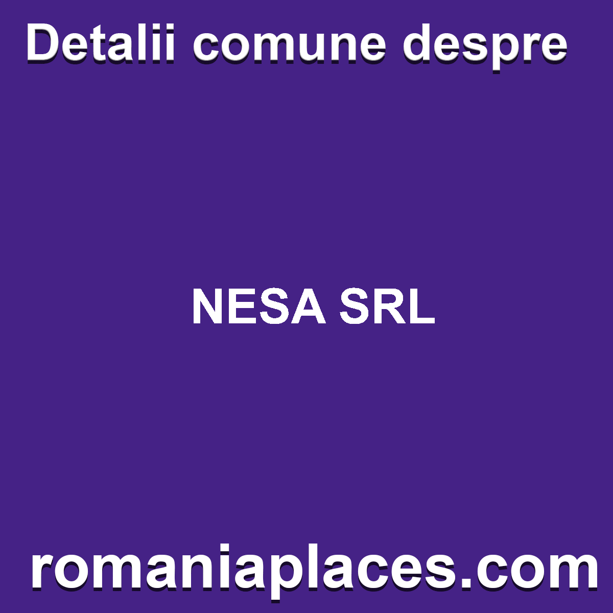 NESA SRL