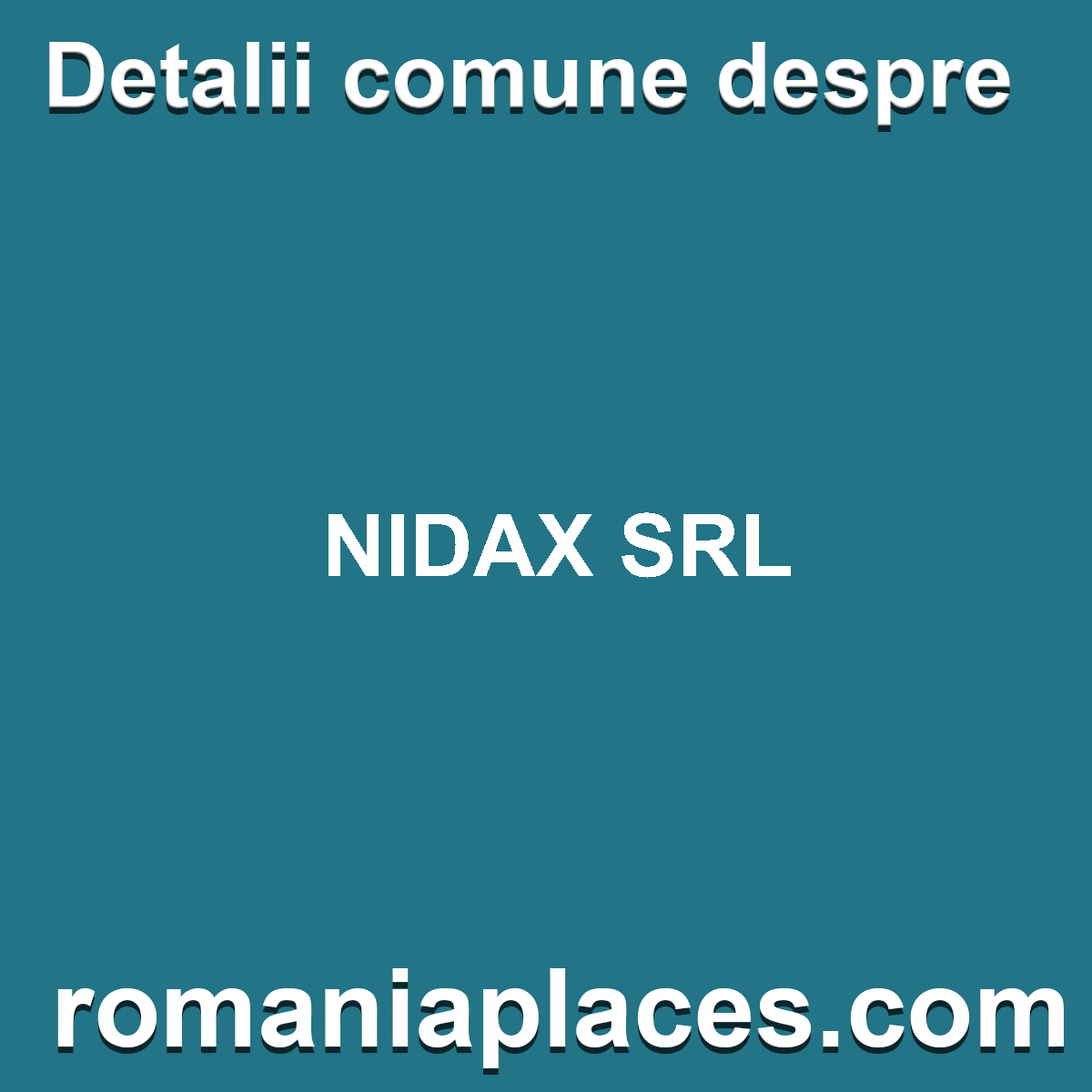NIDAX SRL