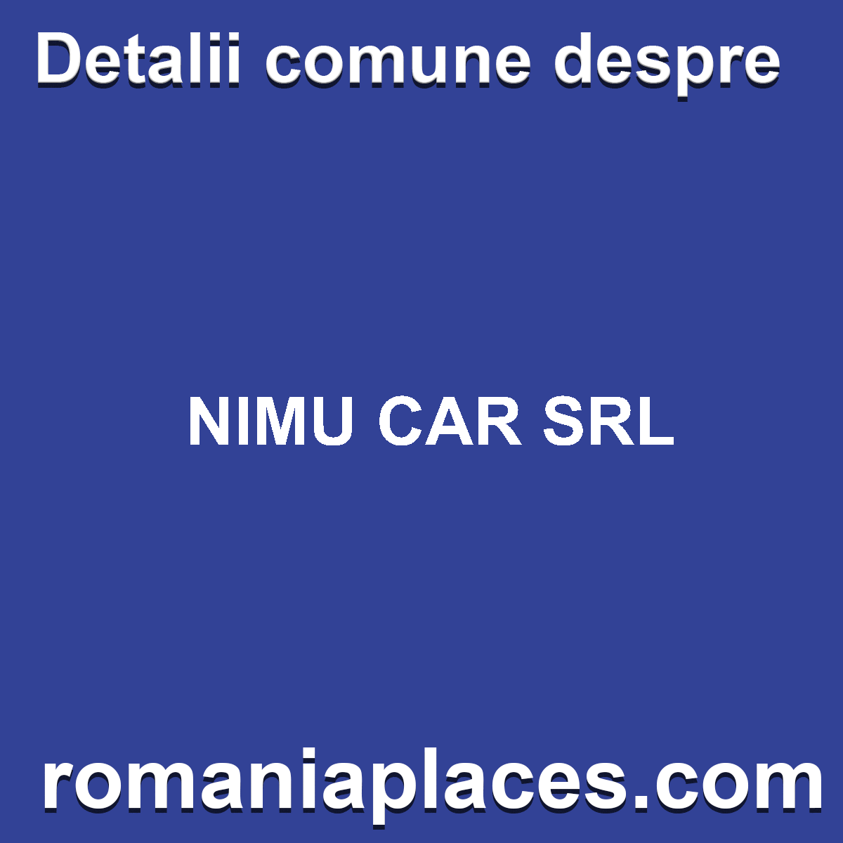 NIMU CAR SRL