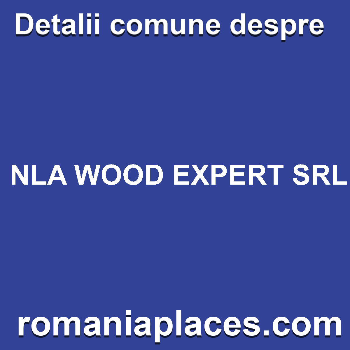 NLA WOOD EXPERT SRL