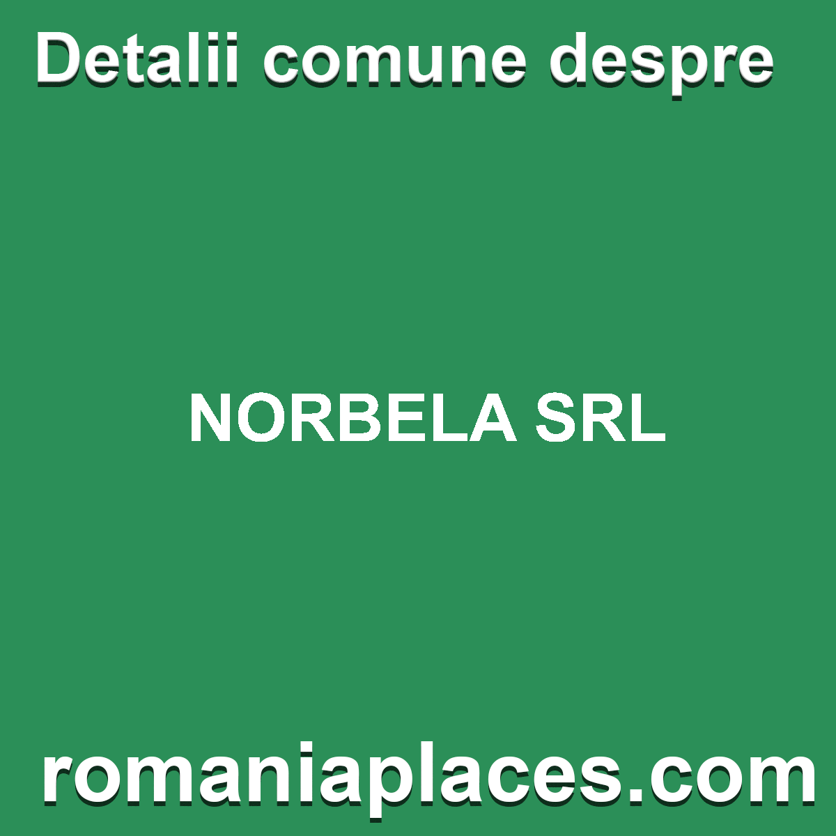 NORBELA SRL